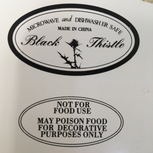 ⭐️ $10 - URBAN OUTFITTERS TOILE GLASS PLATE - RARE! - Picture 4 of 6